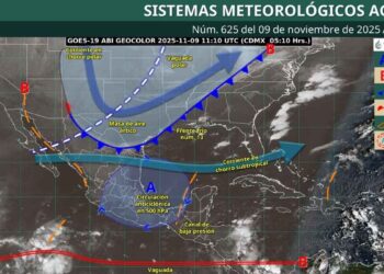domingo 9 de noviembre clima