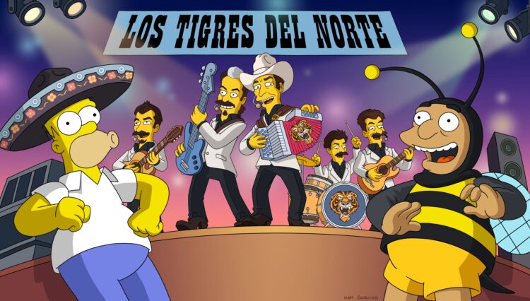 Los Tigres del Norte Simpson