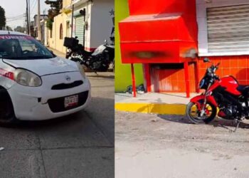 Accidente en avenida Rotaria
