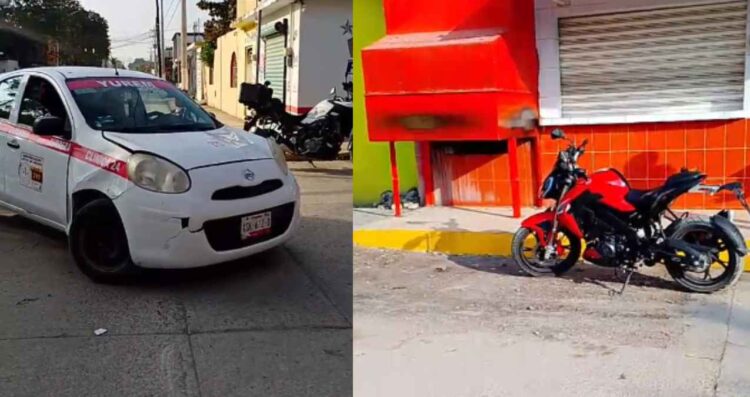 Accidente en avenida Rotaria
