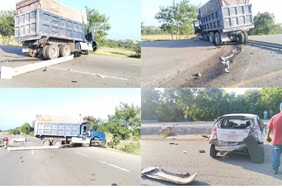 Accidente en curva de El Edén (1)