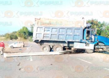 Accidente en curva de El Edén