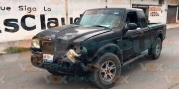 Accidente en el centro de Ciudad Victoria