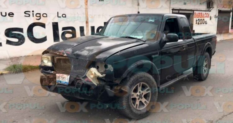 Accidente en el centro de Ciudad Victoria