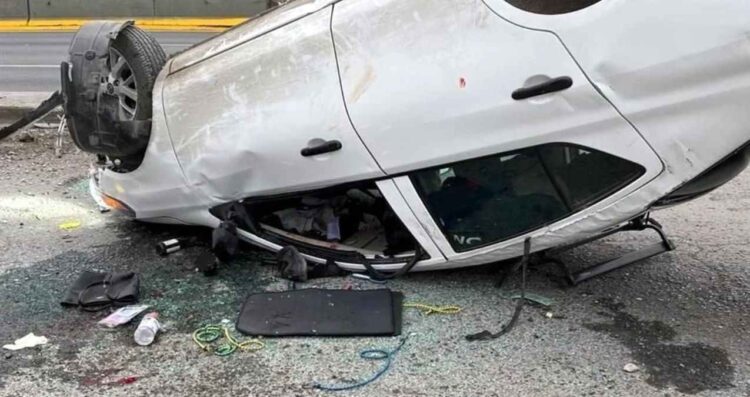 Accidente en la Carretera a Laredo