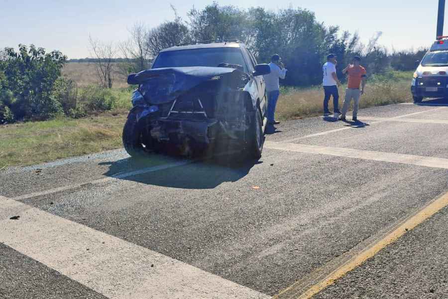 Accidente en la carretera Victoria-Matamoros deja cuatro personas lesionadas