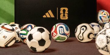 Adidas presenta colección histórica de balones rumbo al Mundial 2026
