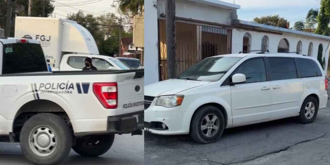 adulto sin vida camioneta Matamoros