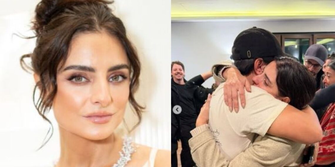 Aislinn Derbez comparte fotos inéditas del funeral de su mamá