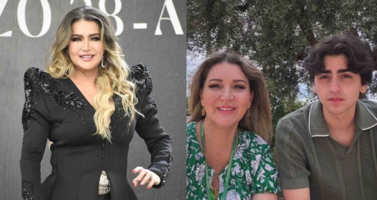 Alicia Villarreal dedica emotivo mensaje a su hijo en medio de polémica familiar