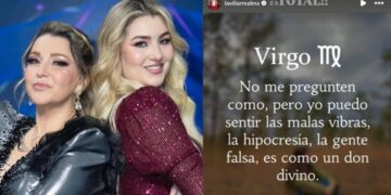 Alicia Villarreal publica mensaje tras confirmarse su distanciamiento con Melenie Carmona