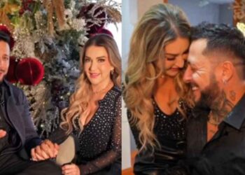 Alicia Villarreal y Cibad Hernández celebran Navidad en medio de polémica familiar