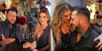 Alicia Villarreal y Cibad Hernández celebran Navidad en medio de polémica familiar