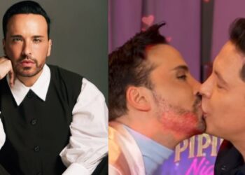 Apio Quijano y Armando Hernández se dan tremendo beso 