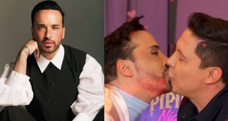 Apio Quijano y Armando Hernández se dan tremendo beso 