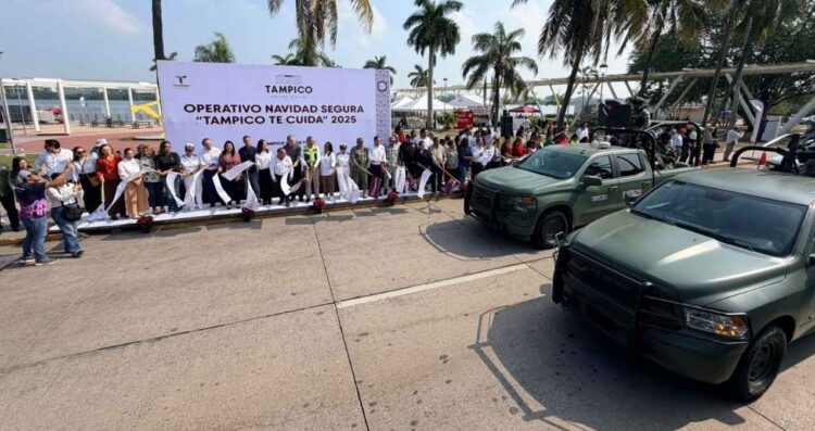 Arranca en Tampico, Tamaulipas, el operativo “Navidad Segura Tampico te Cuida 2025”