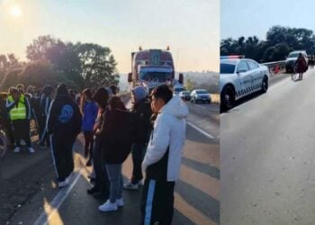 Arrollan a peregrinos en la autopista México-Puebla cuando iban rumbo a la Basílica de Guadalupe; uno perdió la vida