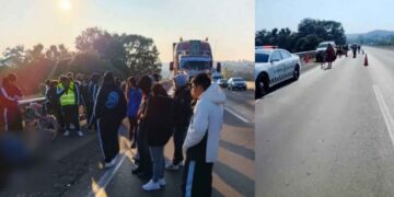 Arrollan a peregrinos en la autopista México-Puebla cuando iban rumbo a la Basílica de Guadalupe; uno perdió la vida