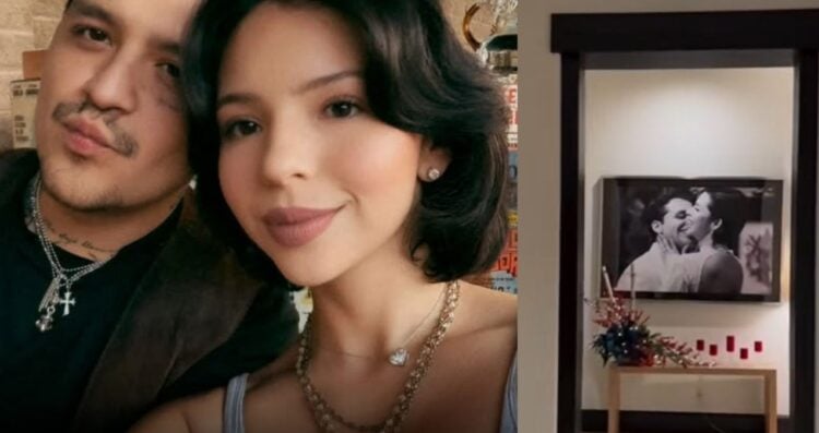 Así se ve por dentro la lujosa casa de Ángela Aguilar y Christian Nodal