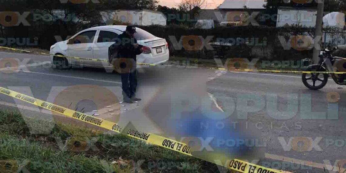 Atropellan a adulto mayor y muere al instante en libramiento de Ciudad Victoria, Tamaulipas