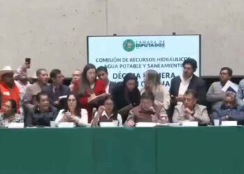 Avalan en comisiones el dictamen de la Ley de Aguas con 28 votos a favor y 10 en contra