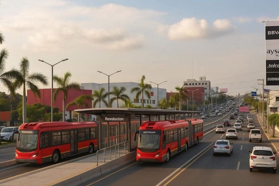 Avanza conforme a lo previsto el proyecto de transporte BRT en la zona sur de Tamaulipas, informa Saldívar Lartigue