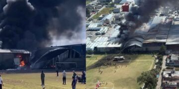Avioneta se desploma en las inmediaciones del Aeropuerto de Toluca, Estado de México | VIDEOS