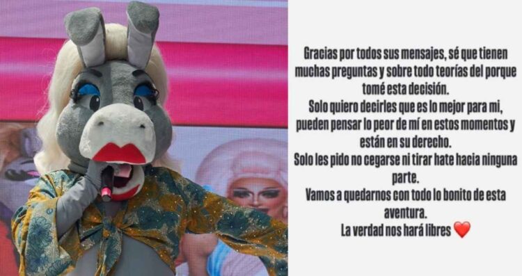 'Burrita Burrona' reaparece en redes tras anunciar su retiro