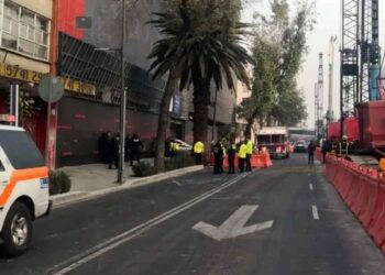 taxista volcar Alcaldía Cuauhtémoc