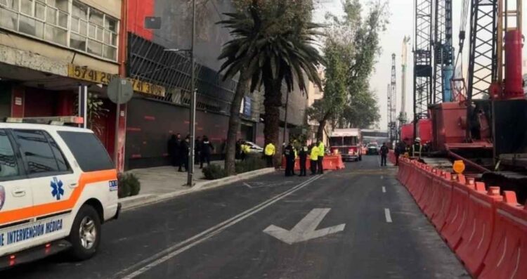 taxista volcar Alcaldía Cuauhtémoc