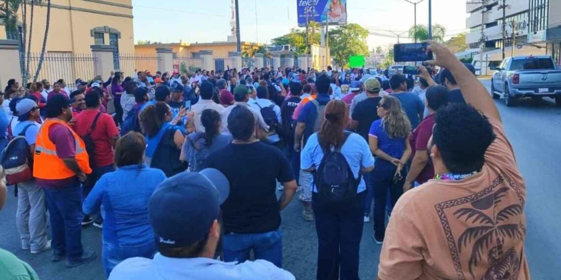 _COMAPA Sur provoca bloqueo