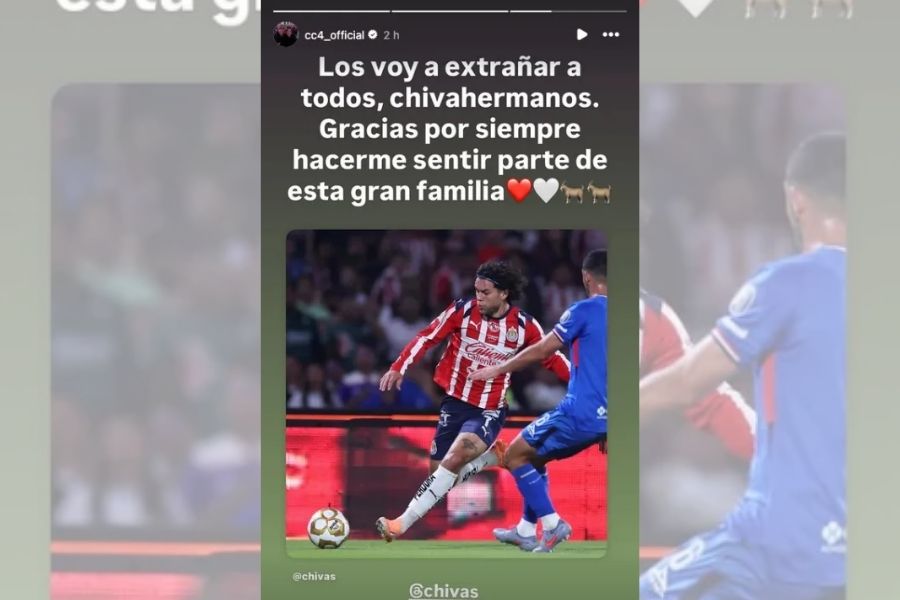 Cade Cowell se despide de Chivas con mensaje directo a la afición