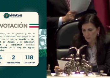 Cámara de Diputados envía al Senado la reforma a la Ley de Aguas tras ser aprobada en lo general y particular
