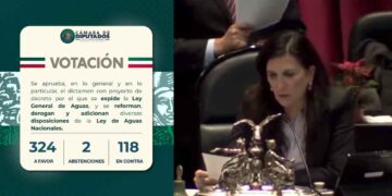 Cámara de Diputados envía al Senado la reforma a la Ley de Aguas tras ser aprobada en lo general y particular