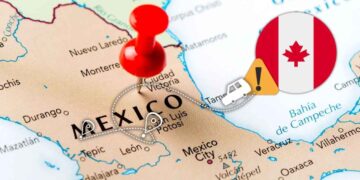 Canadá alerta viaje México