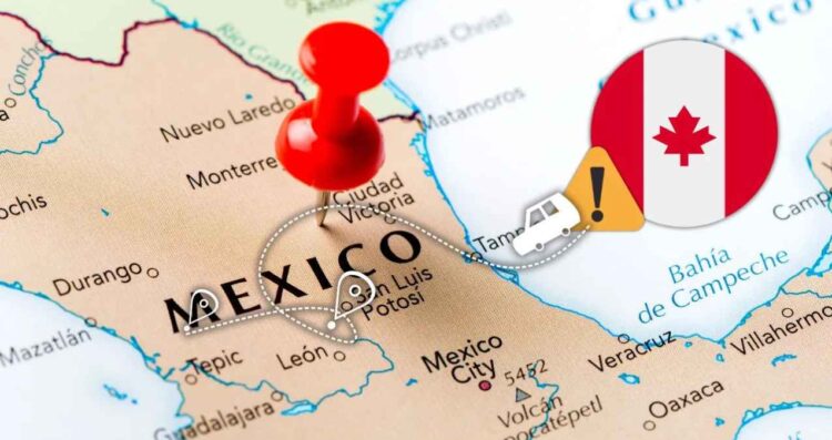 Canadá alerta viaje México