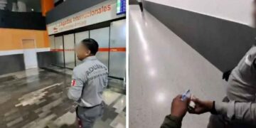 Captan supuesta extorsión por parte de un agente de aduanas en aeropuerto de Monterrey, NL