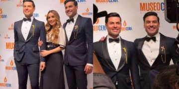 Carlos Rivera devela su estatua de cera en el Museo de la CDMX y reconoce el apoyo de su esposa, Cynthia Rodríguez