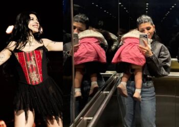 Cazzu comparte momento especial con su hija Inti durante su gira