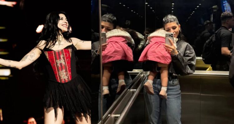 Cazzu comparte momento especial con su hija Inti durante su gira
