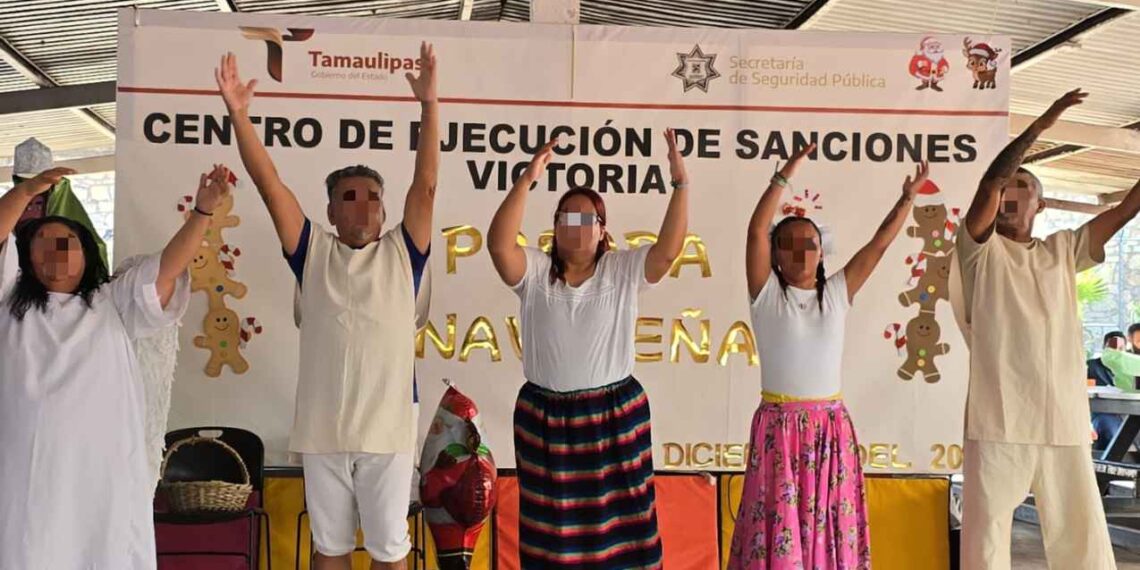 Celebran CEDES Victoria y Altamira posadas penitenciarias