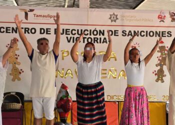 Celebran CEDES Victoria y Altamira posadas penitenciarias