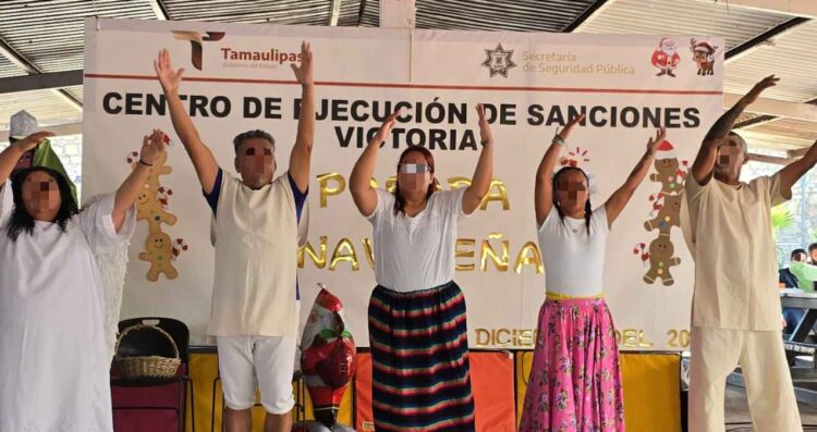 Celebran CEDES Victoria y Altamira posadas penitenciarias