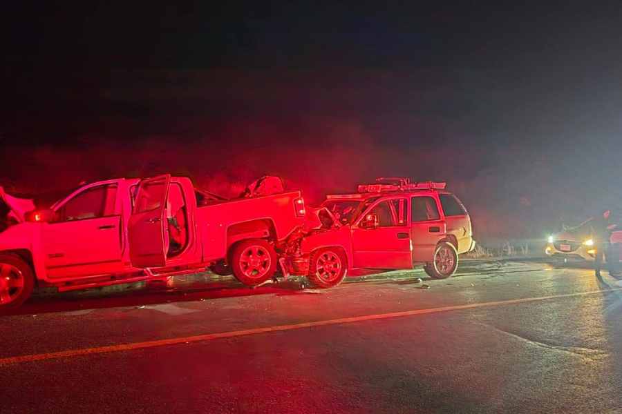 Chocan por alcance en Palmillas (1)