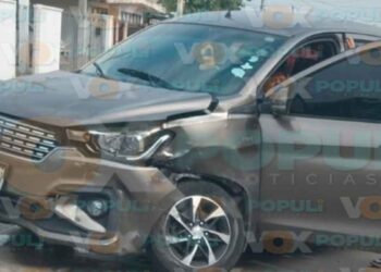 Choque dejó lesionados en la colonia Vergel