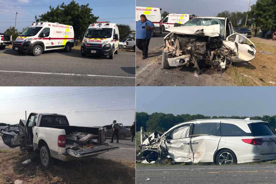 Choque en Güémez deja heridos (1)