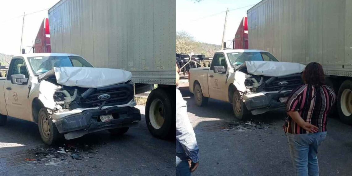 Choque en Puerto de la Virgen