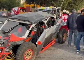 Choque en Saltillo muerte de un adulto