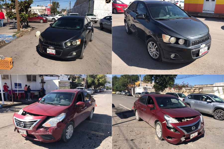 Choque en el centro de Victoria conductora (1)