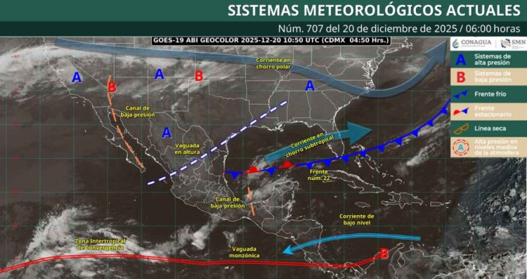 Clima diciembre hoy